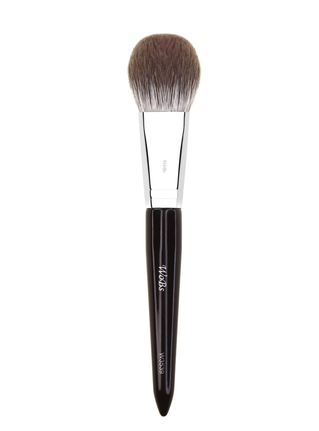 Кісточка Wobs для рум'ян і корекції з ворсу снігової лисиці скошена плоска W3539