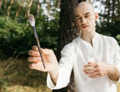 купити кісточки для макіяжу з ворсу кози WoBs