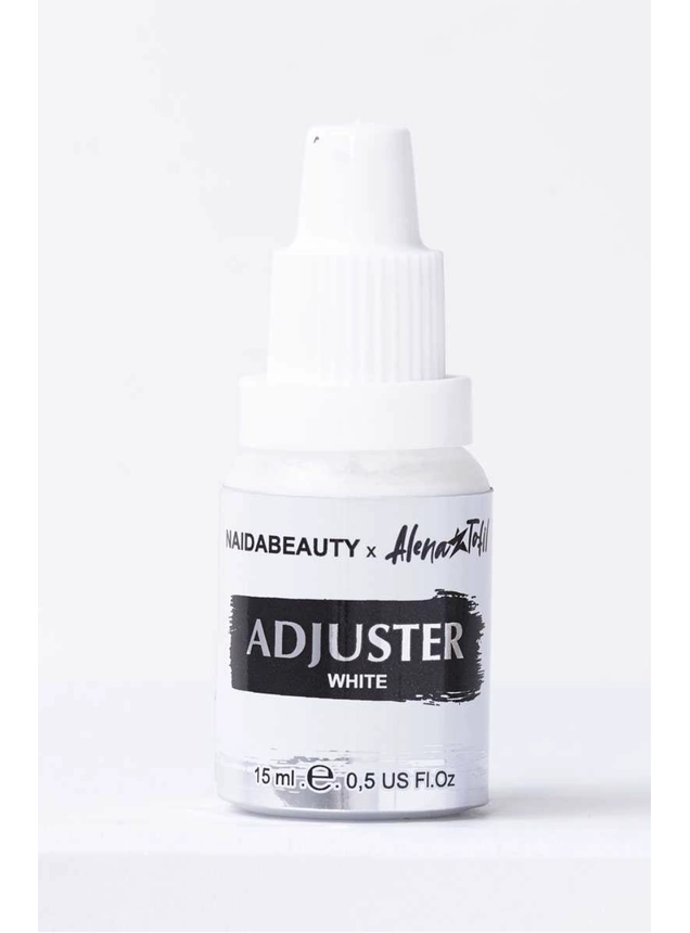 Білий коригуючий пігмент ADJUSTER 15 МЛ Аджастер Alena Tofil x Nataliya Nayda