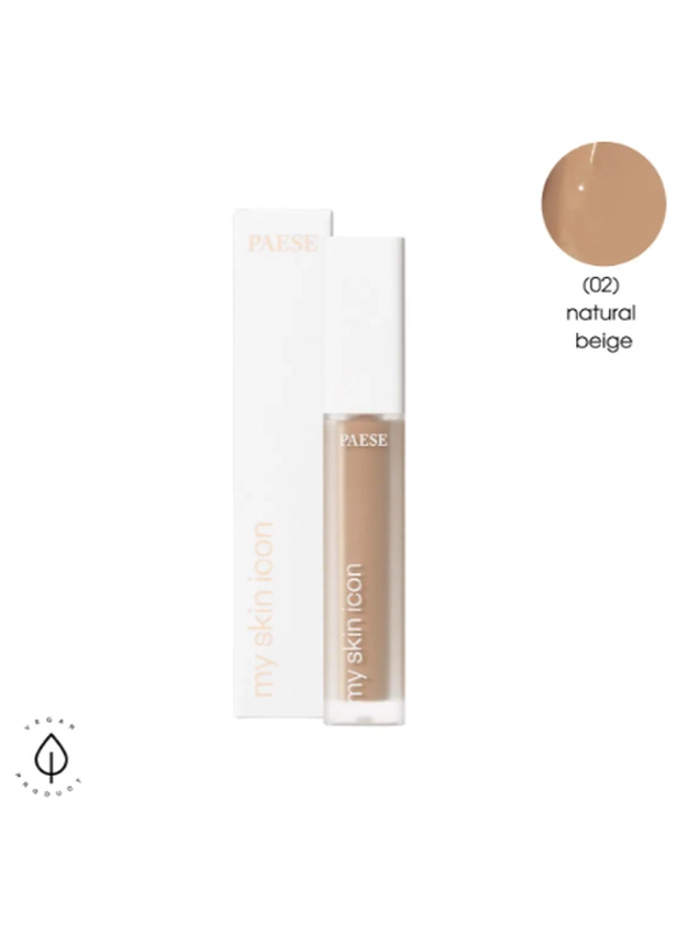 Консилер Paese з сатиновим фінішем Concealer My Skin Icon, 6.5ml, natural beige