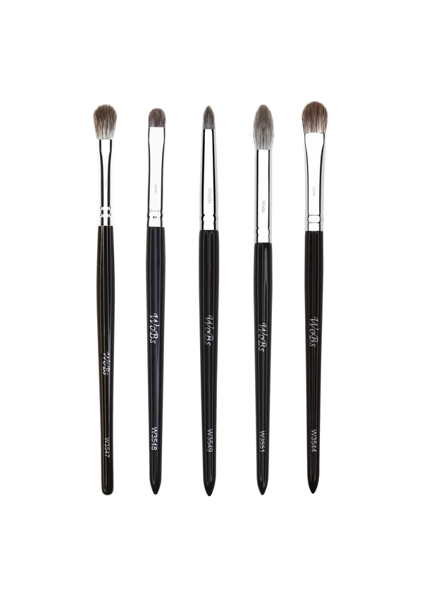 Набір пензлів для розтушування тіней, ворс лисиці